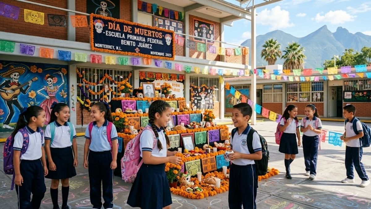 Los alumnos tendrán puente escolar. Imagen generada con IA