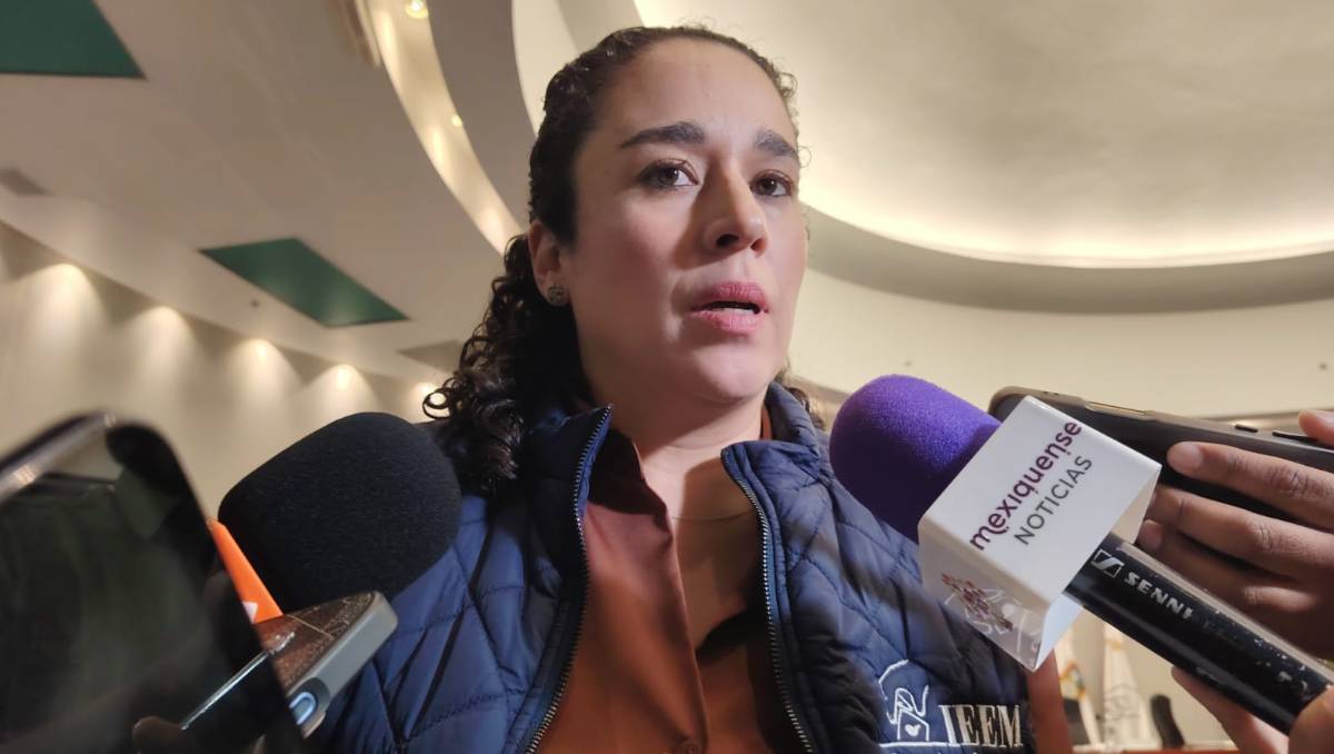 Amalia Pulido informó que partidos deberán permitir que mexiquenses en el extranjero puedan ser votados como diputados locales. Foto: Claudia Hidalgo