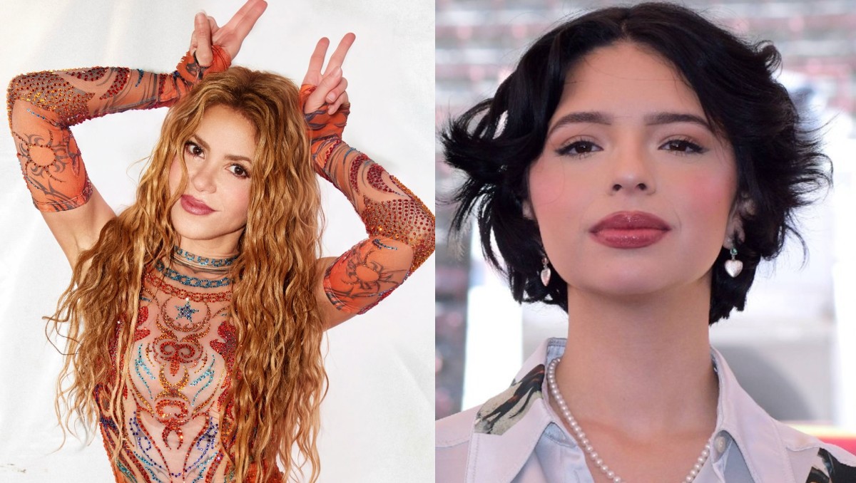 Ángela Aguilar habló sobre Shakira en una entrevista con Alex Rodríguez. | FOTO: Archivo