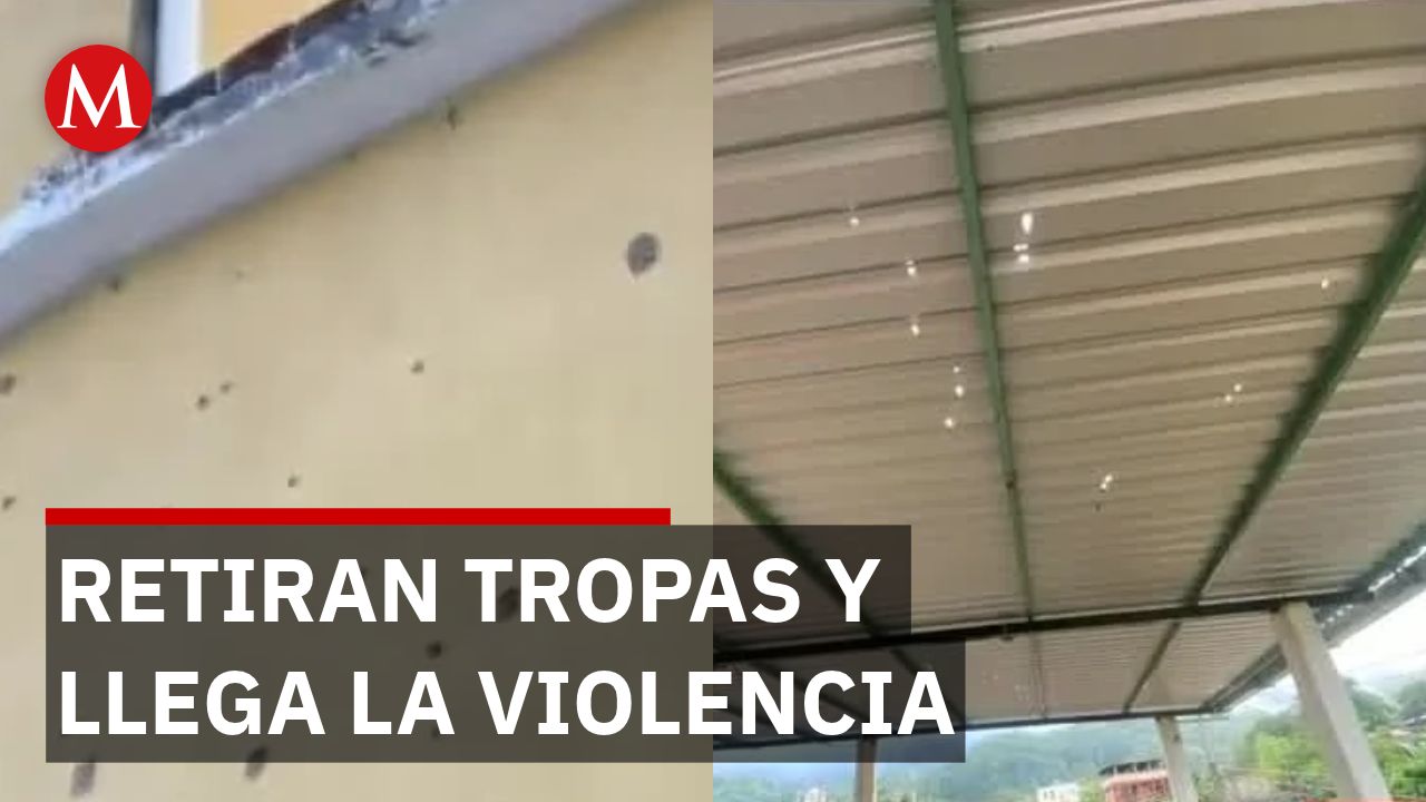 Ataque armado en El Terrero deja viviendas dañadas en Guerrero