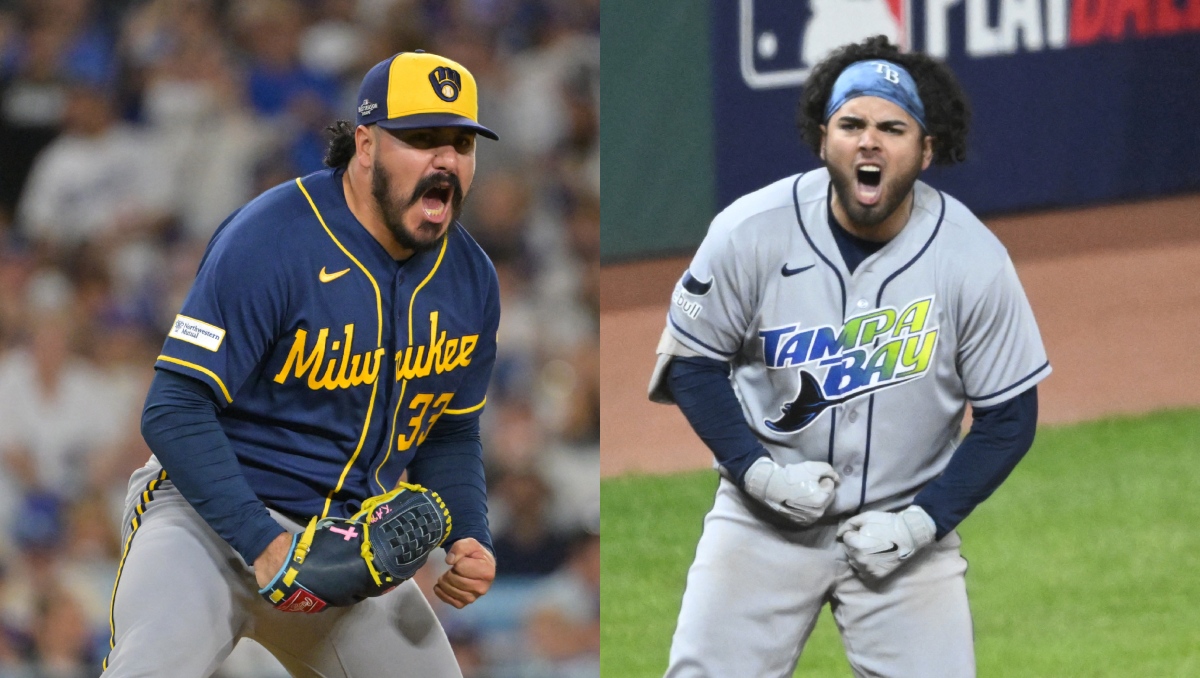 Brewers y Rays llegaron a la Serie Mundial gracias a un estilo de juego similar (Reuters)