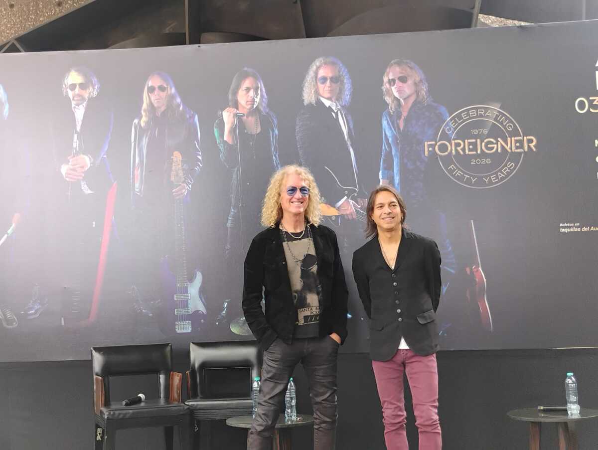 Bruce Watson y Luis Maldonado están en México para promocionar la gira que la banda tendrá en México / Adriana Jiménez