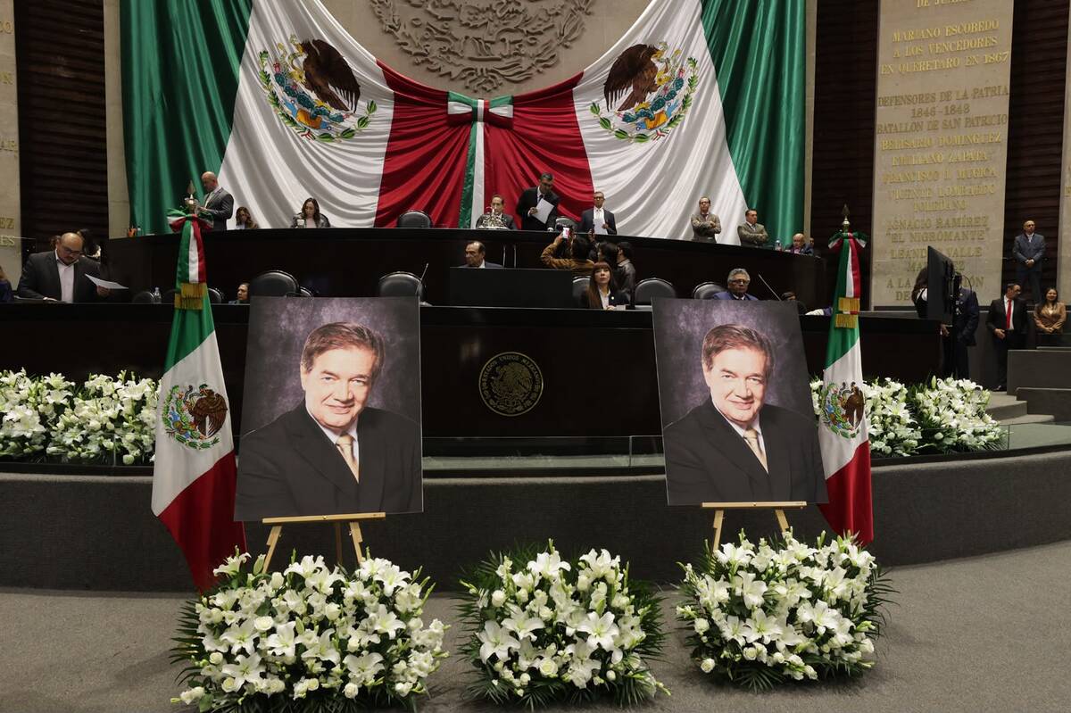 La Cámara de Diputados guardó un minuto de silencio en memoria del periodista Francisco Garfias. | Foto: Especial