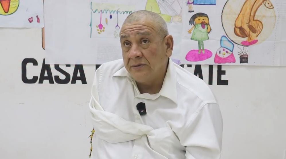 Carlos Omar busca recuperarse tras vivir en las calles de Torreón. | Foto: cortesía del Ayuntamiento de Torreón.