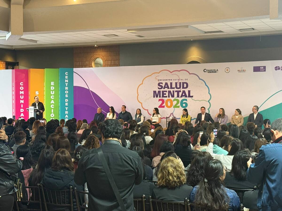 Encuentro de Salud Mental en Coahuila. | Foto: Iván Sánchez