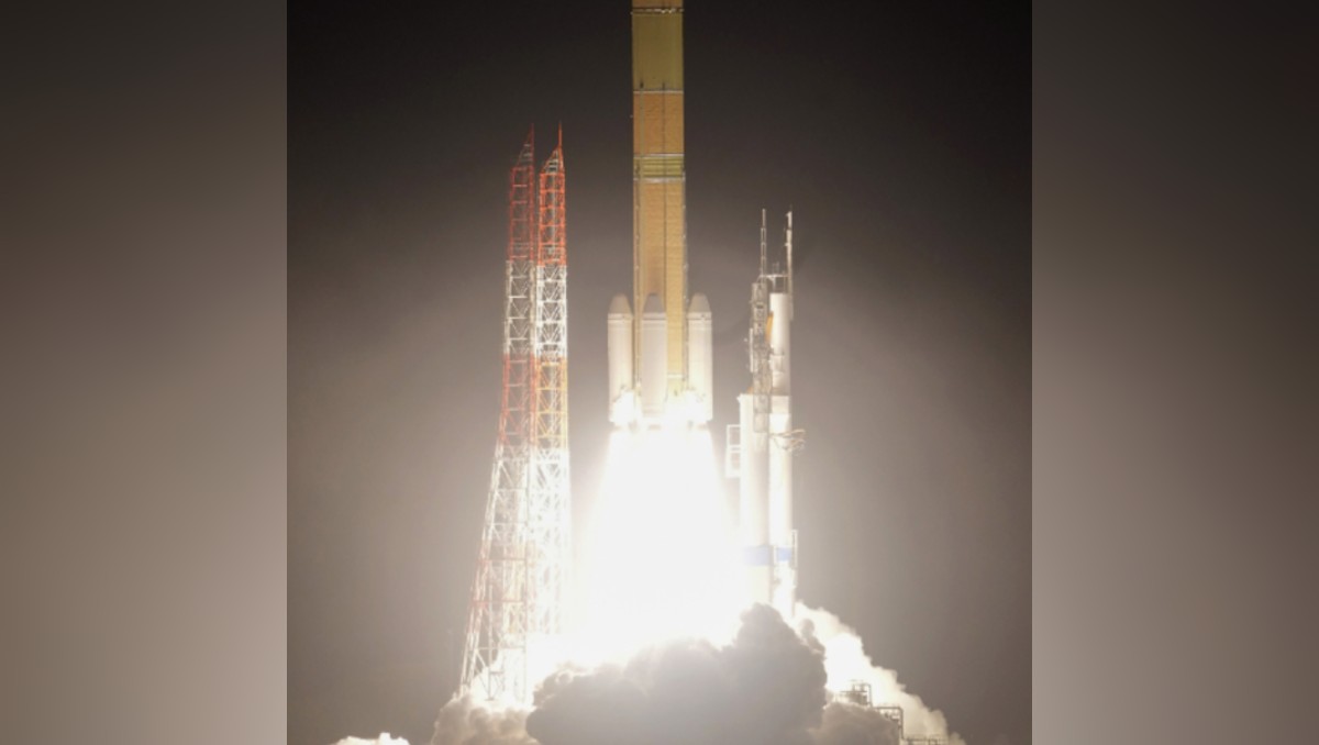 Fotografía publicada en la cuenta oficial de X (@tnsc_JAXA) del Centro Espacial Tanegashima. | EFE