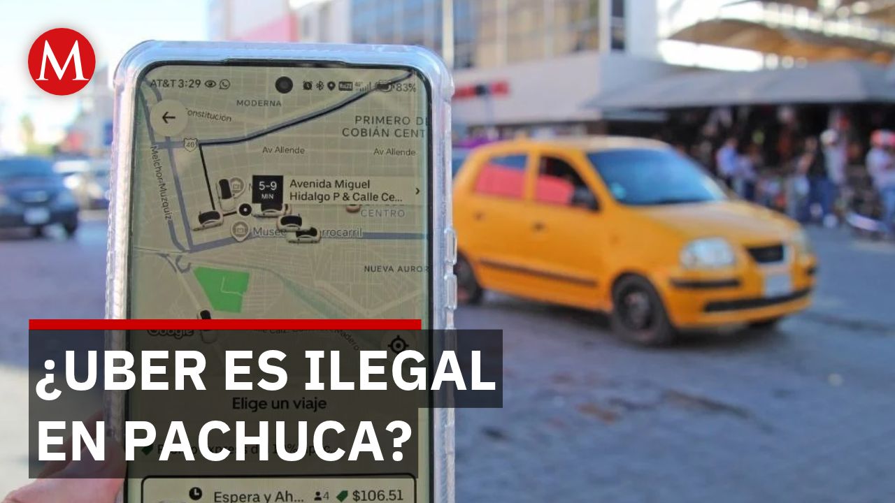 Hidalgo advierte que Uber no puede operar en el estado por falta de ley
