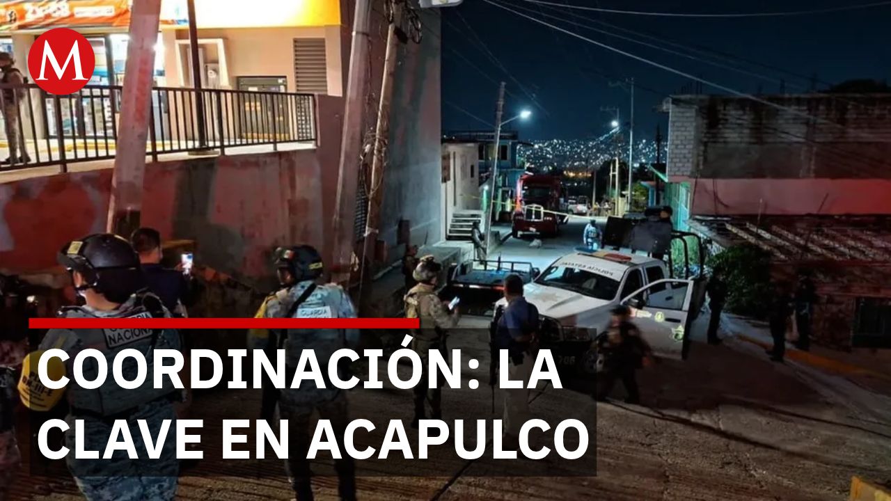 Homicidios bajan 41% en Acapulco Guerrero,  por coordinación entre gobiernos
