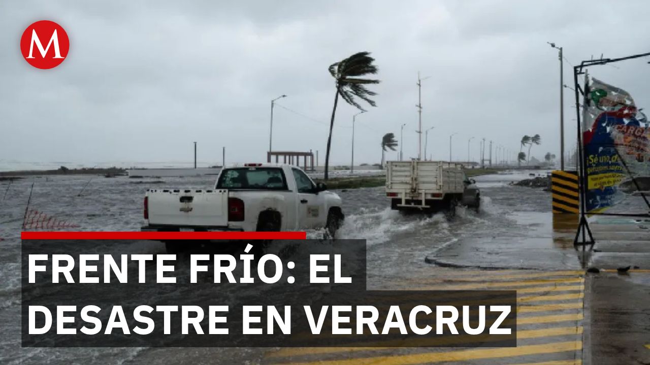 Lluvias e inundaciones afectan a 7 municipios del sur de Veracruz
