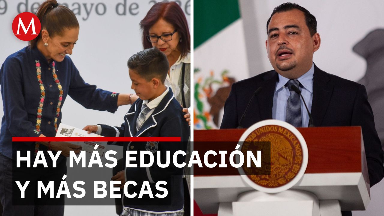 "Es un logro enorme": Sheinbaum destaca 22 millones de becas para estudiantes