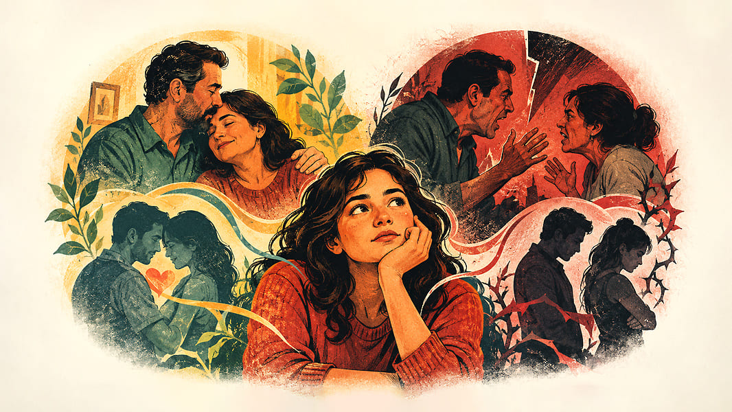 El matrimonio de los padres es uno de los factores que moldean nuestro concepto de pareja | Margarita Salmoran