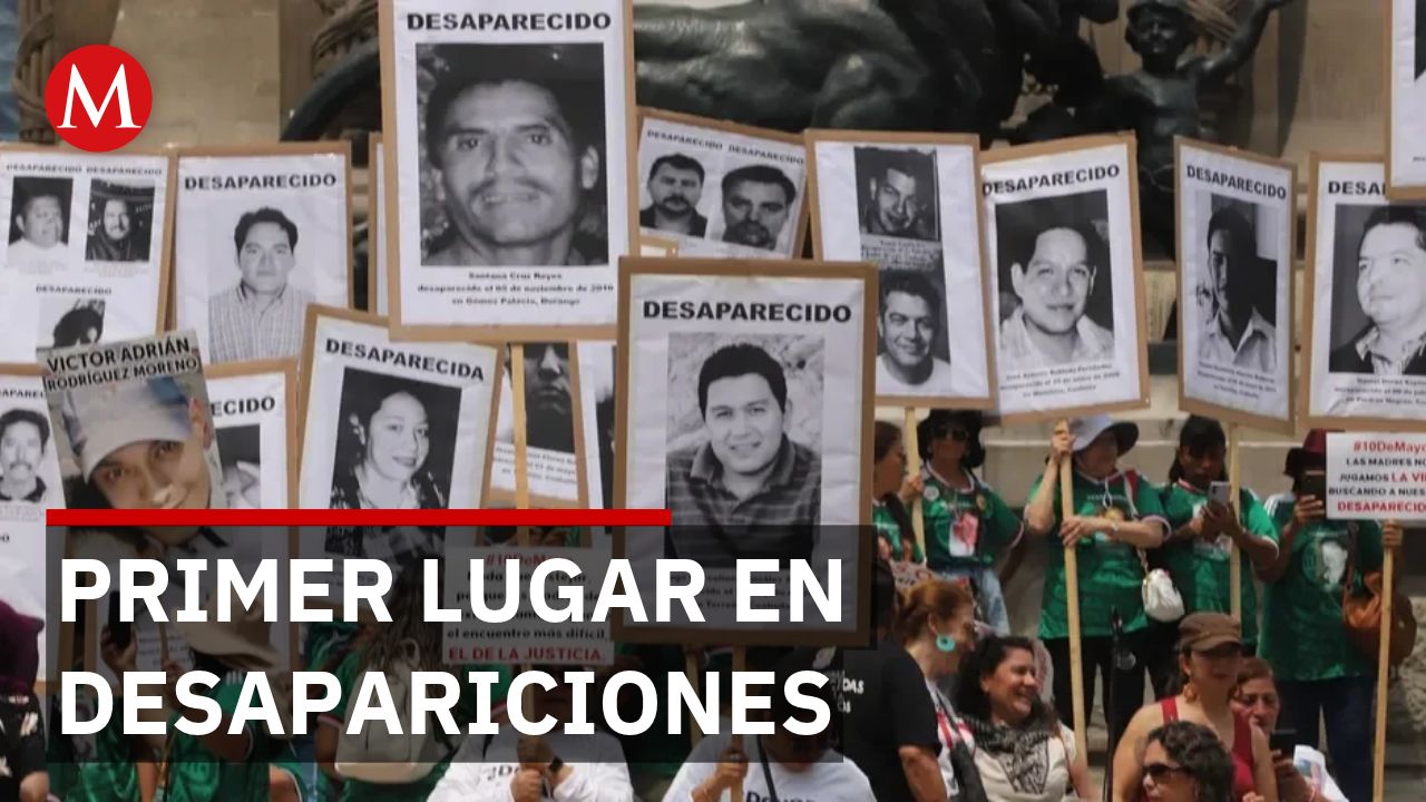 Estado de México registra 14 mil 772 casos de desaparición vigentes