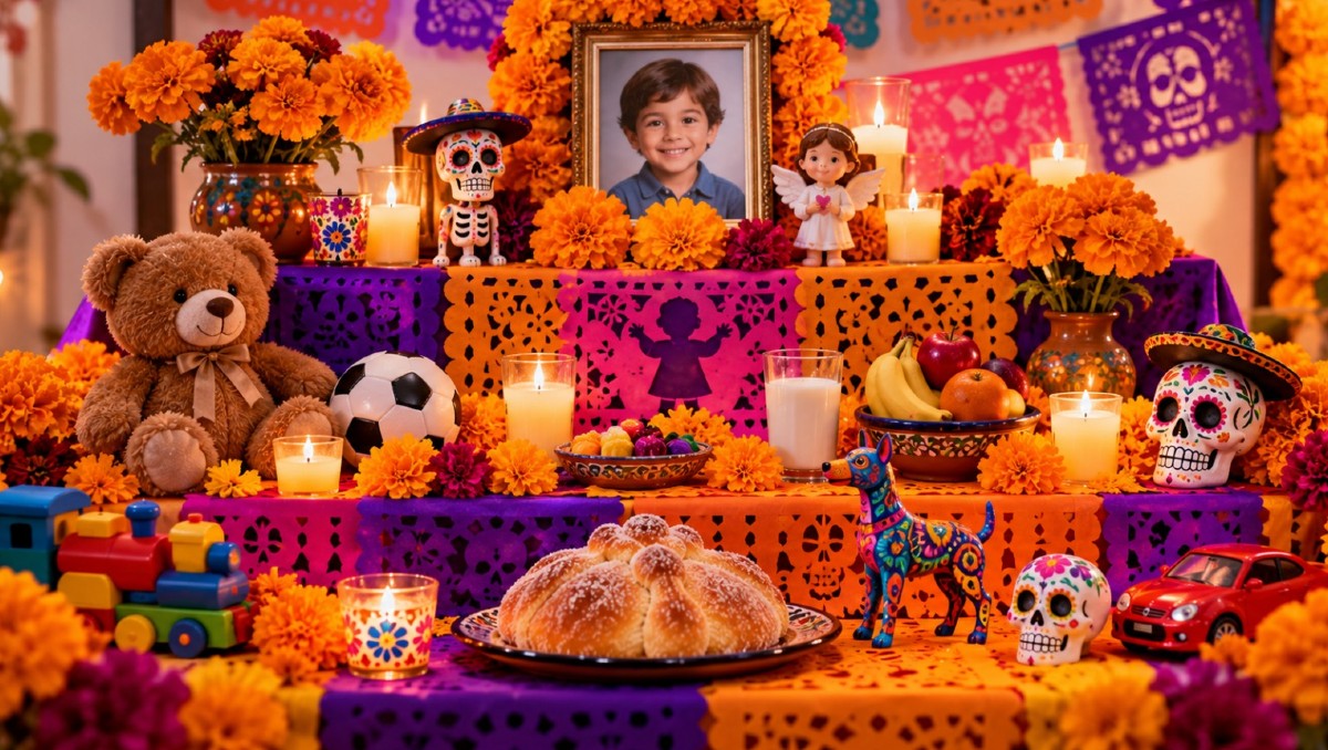 En Día de Muertos se ponen ofrendas tanto para niños como adultos | IA DISCOVER