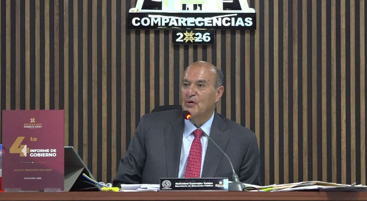 Natividad Castrejón, titular de la Secretaría de Educación Pública de Hidalgo. (Facebook Congreso de Hidalgo)