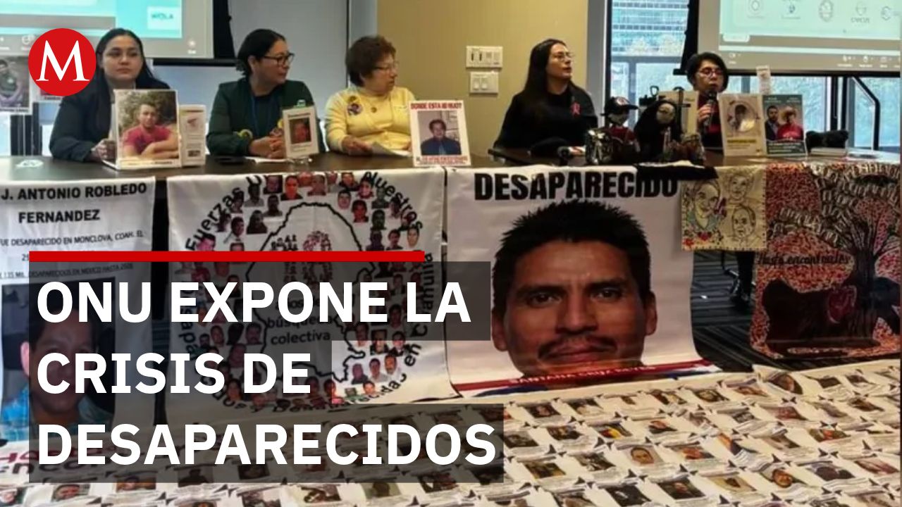ONU presenta informe sobre desapariciones y pide cooperación con México