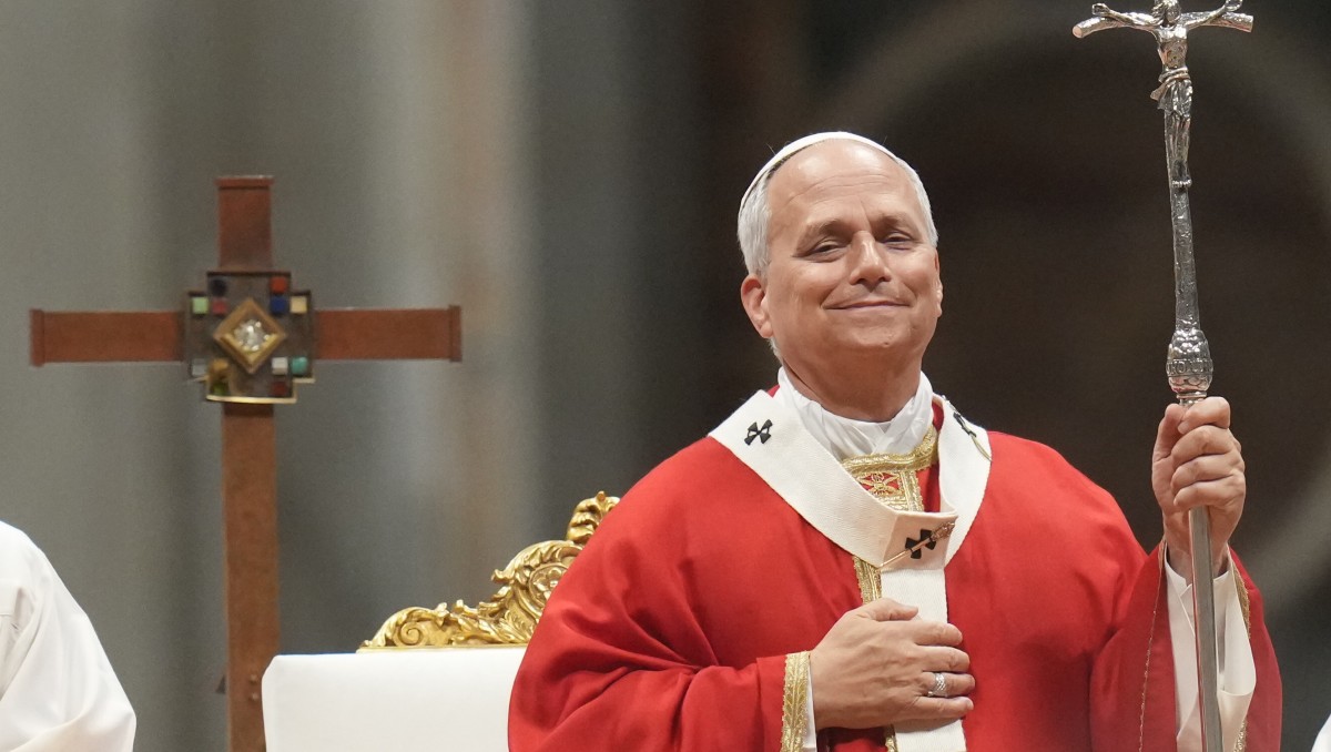 El papa León XIV celebra una misa en la Basílica de San Pedro, en el Vaticano. | AP