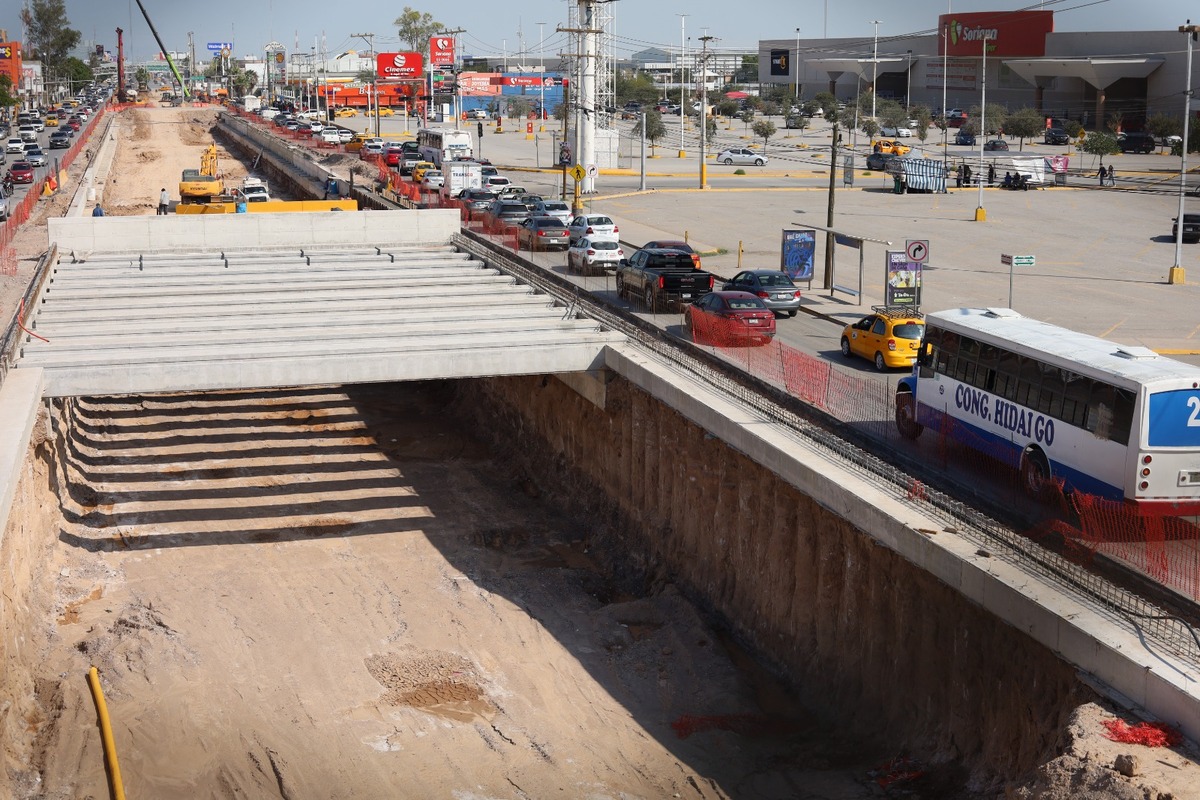 Revolución-Vasconcelos alcanza 51 por ciento de avance en Torreón. | Foto: Verónica Rivera.