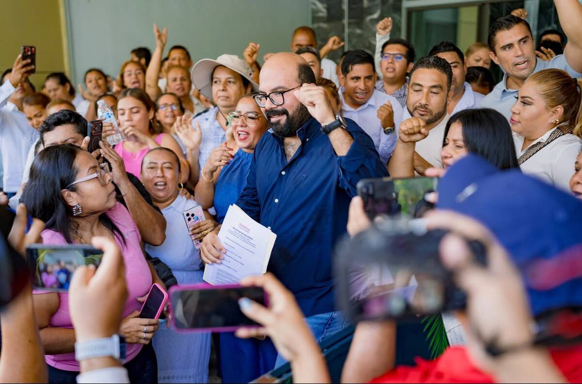 Salinas Méndez señaló que su participación responde a su identificación con los principios de la Cuarta Transformación. | Especial