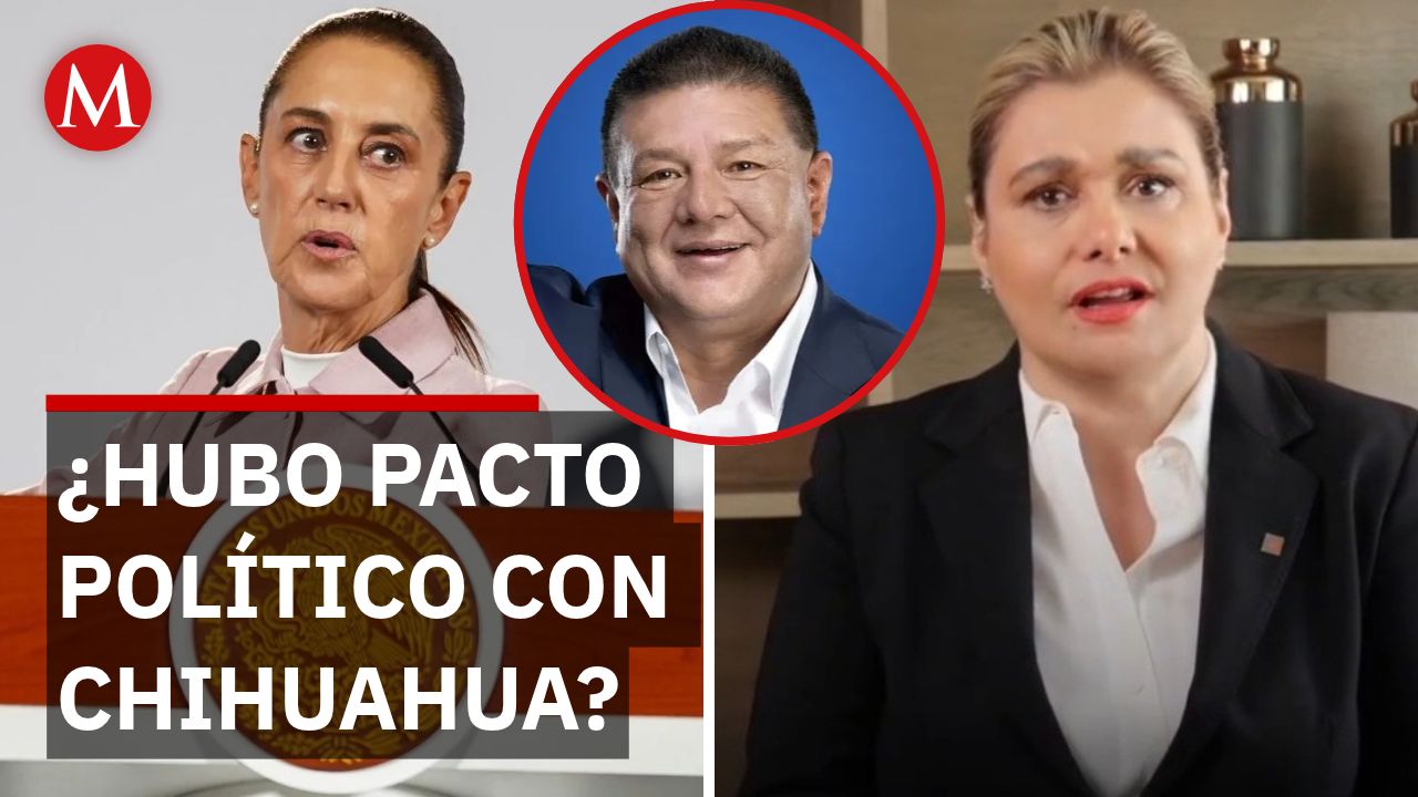 Sheinbaum rechaza pacto con Maru Campos tras detención de exfiscal