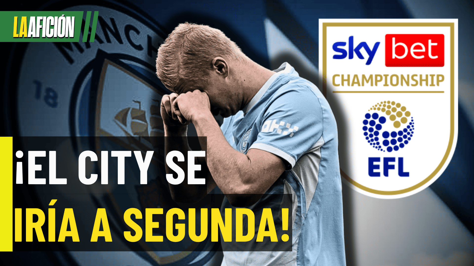 ¡SE VIENE EL GOLPE MÁS DURO! Manchester City, al borde del descenso