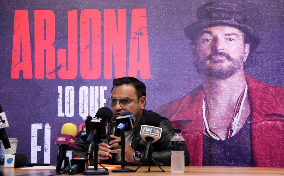 Afinan detalles para concierto de Ricardo Arjona. | Foto: Roberto Amaya