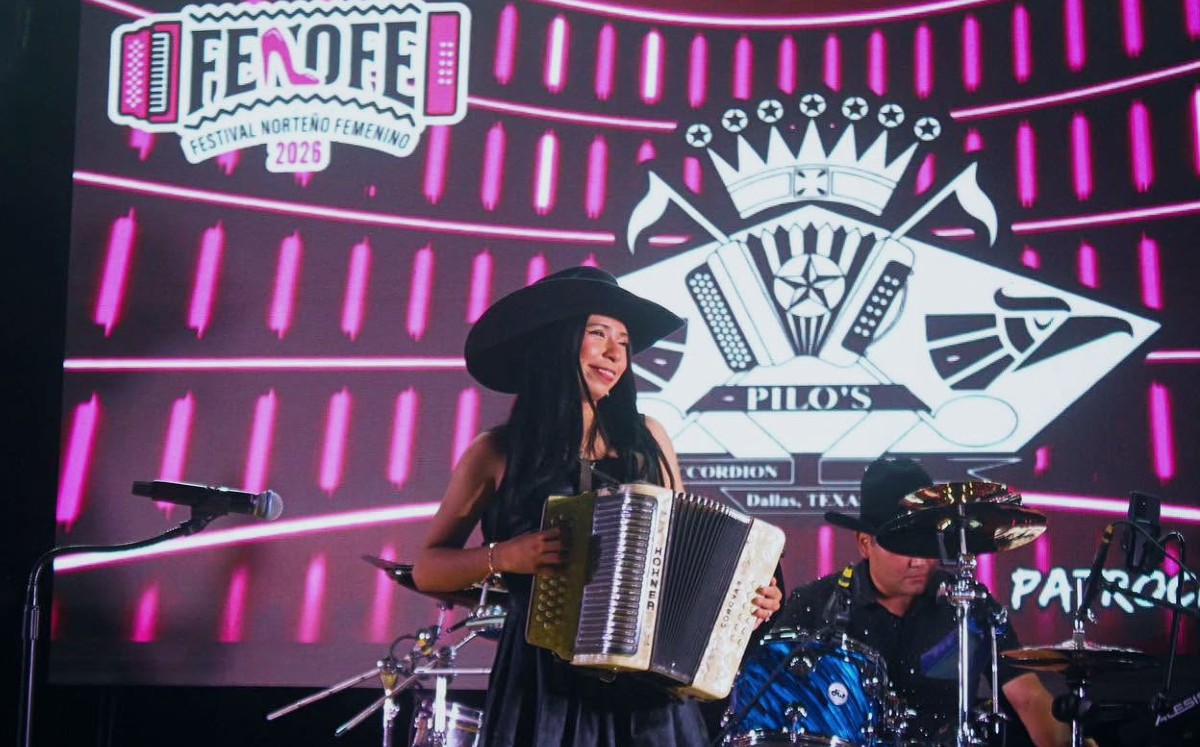 Ana Cristina Báez durante su participación en el Festival Norteño Femenino. | UAT vía FB