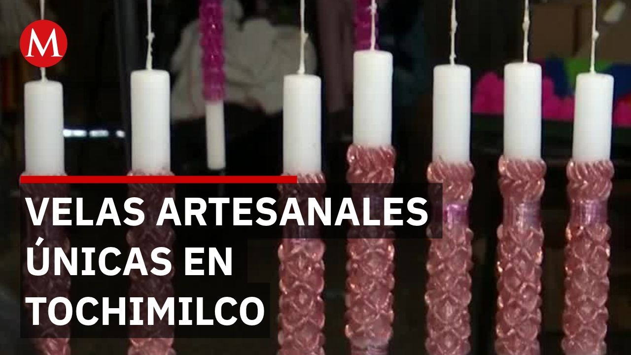 Ceras escamadas: La tradición artesanal de Puebla que ilumina el camino de los difuntos