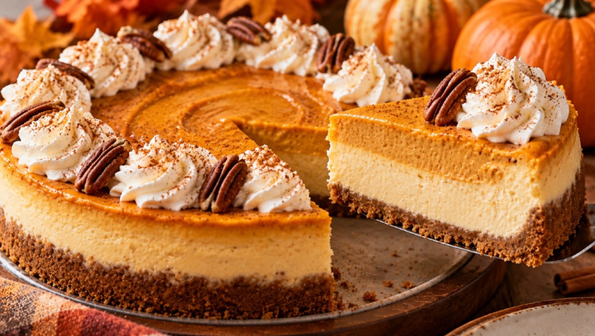 Cheesecake de calabaza con queso: receta. | IA