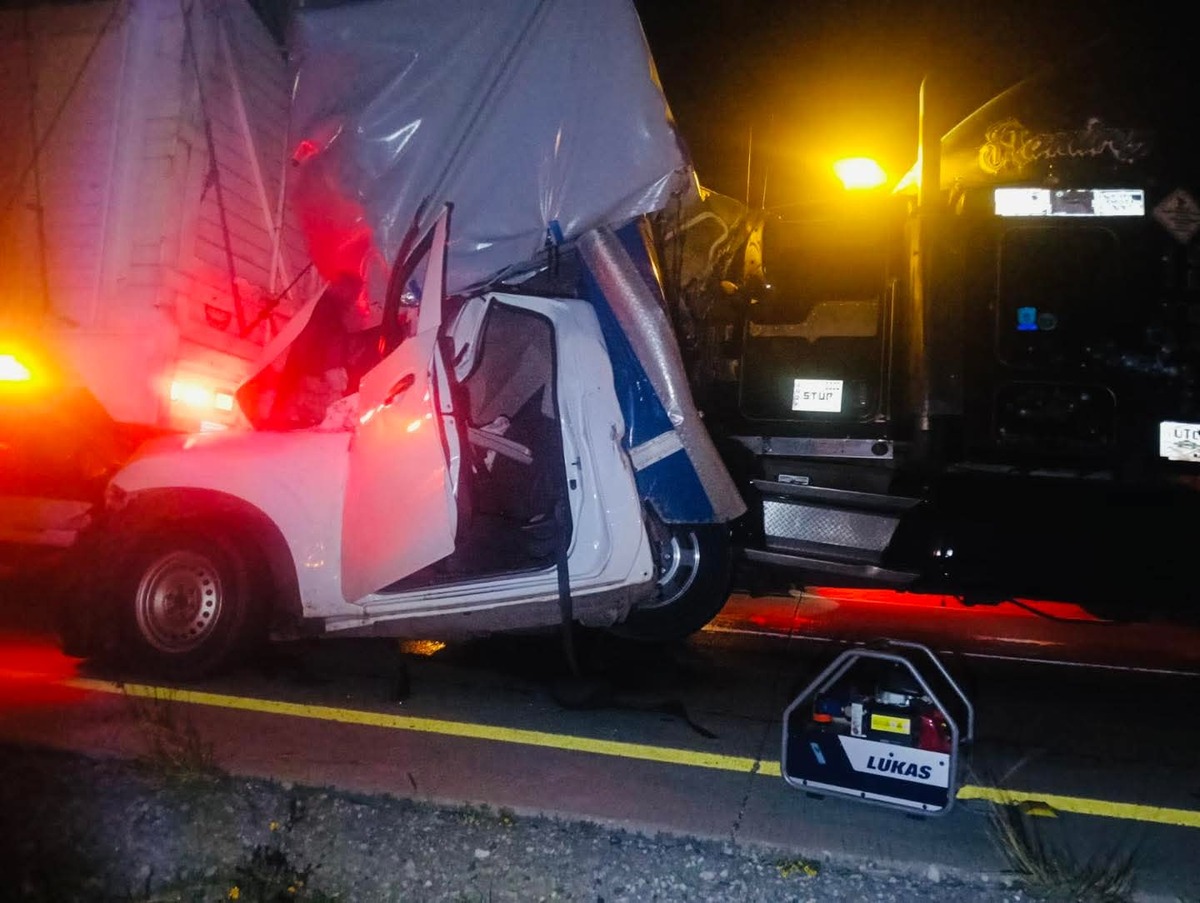 Doble choque en el Arco Norte deja un muerto. (Especial)