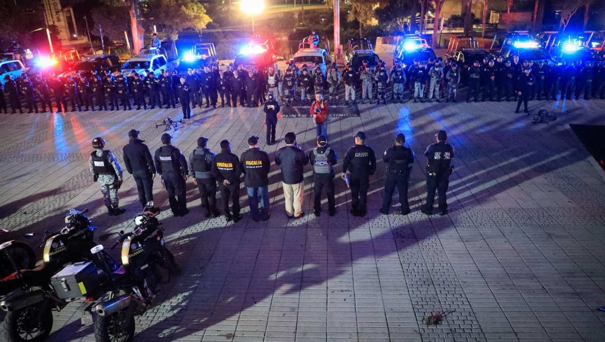 Cerca de 600 elementos suman fuerzas y presencia territorial. | Foto: Especial