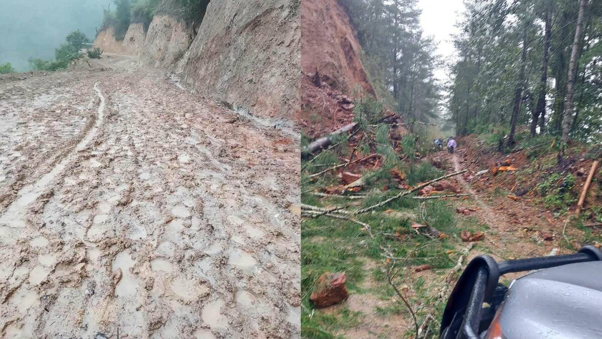 Lluvias y deslaves afectan caminos de la Sierra Norte de Oaxaca | Foto: Álvaro Morales