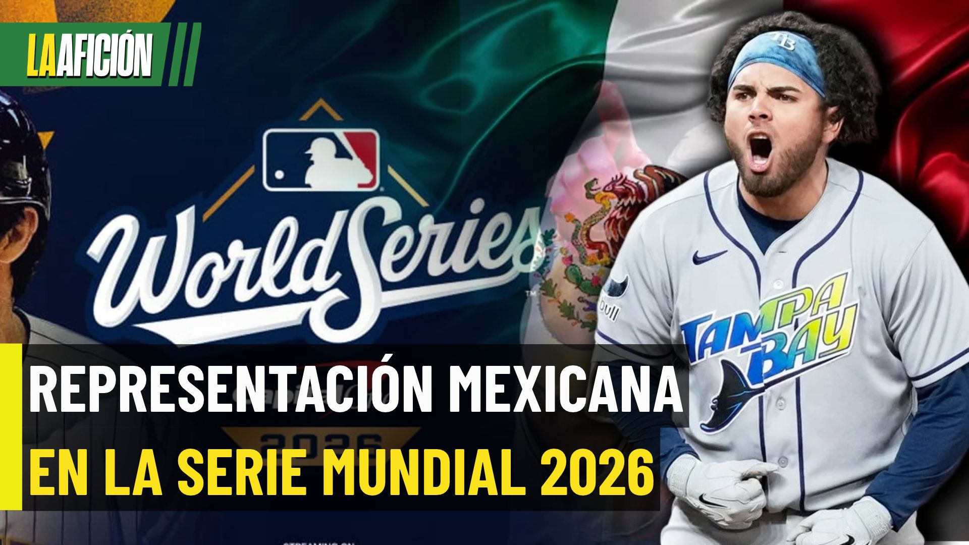 El mexicano Jonathan Aranda y Rays avanzan a la Serie Mundial 2026