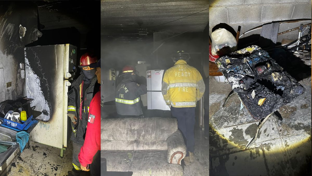 Ocurrió sobre calle Higueras y Tejocotes del fraccionamiento Las Huertas. | Fotos: Cortesía de Protección Civil