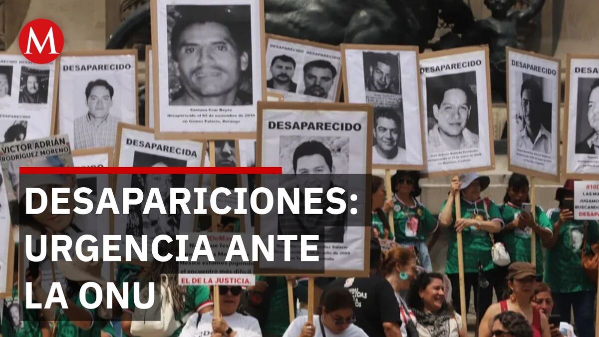 ONU activa por primera vez artículo 34 por desapariciones en México