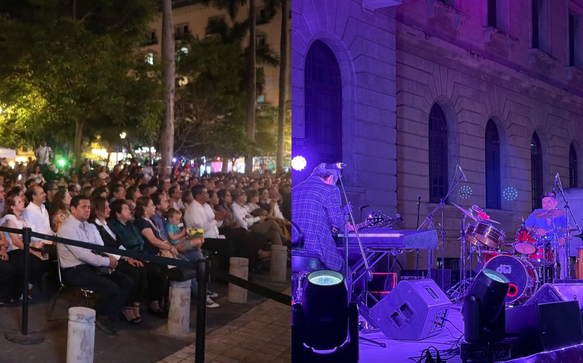La Plaza de Armas se convierte en escenario del Tampico Jazz Festival 2026. | Foto: Erik Saldaña