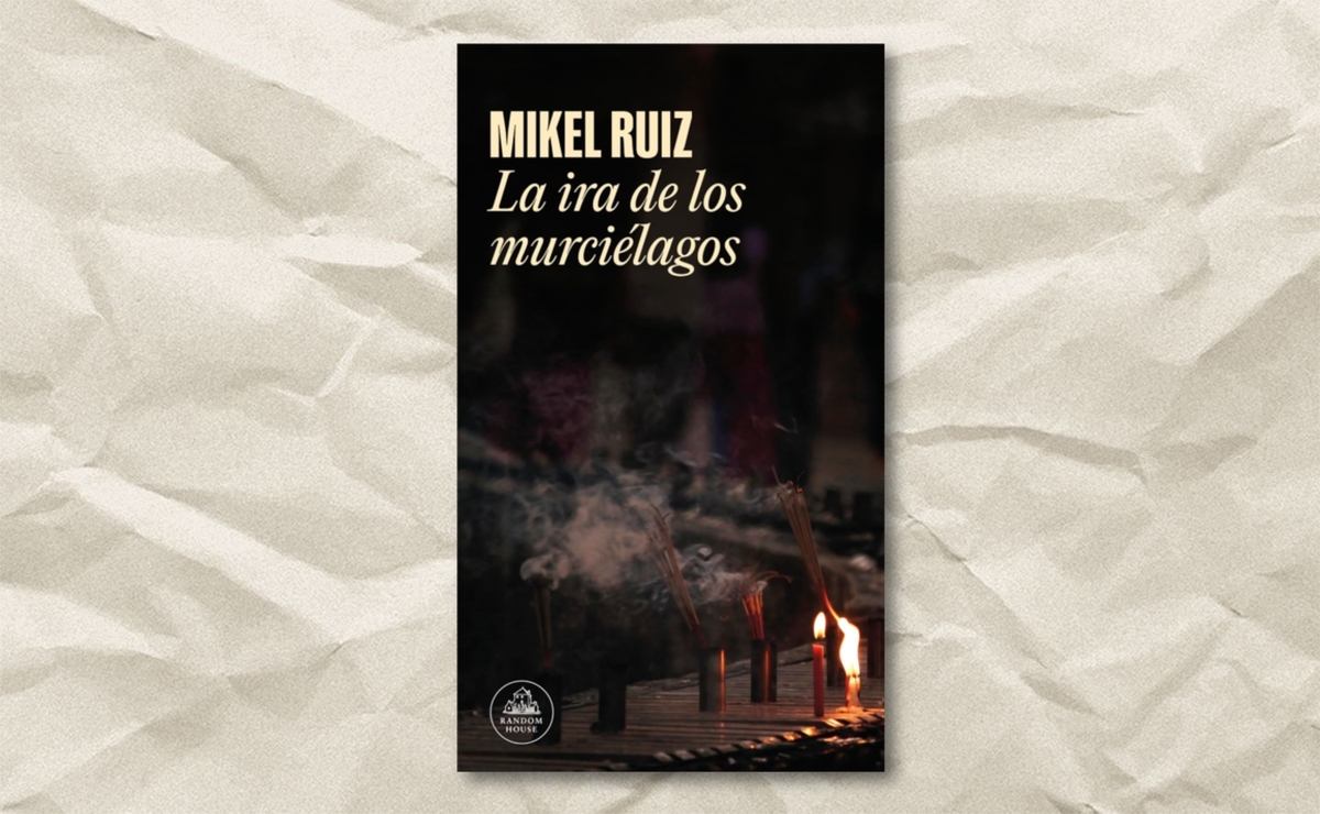 Portada de ‘La ira de los murciélagos’, de Mikel Ruiz. (Random House)