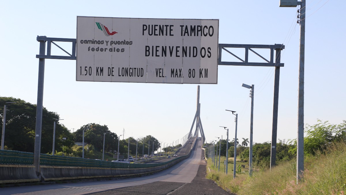 Recomiendan realizar estudios técnicos y mantenimiento preventivo en el puente Tampico. (Yazmín Sánchez)