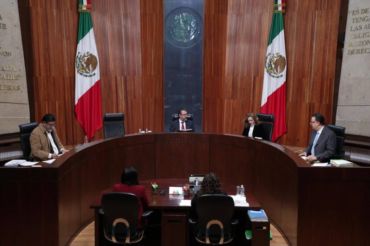 Sesión del Tribunal Electoral del Poder Judicial de la Federación. | Foto: Especial