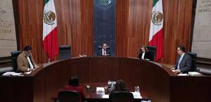 Sesión del Tribunal Electoral del Poder Judicial de la Federación