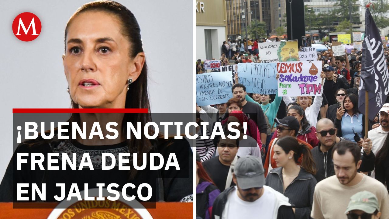 Sheinbaum destina hasta 13 mil mdp para salvar el agua en Jalisco