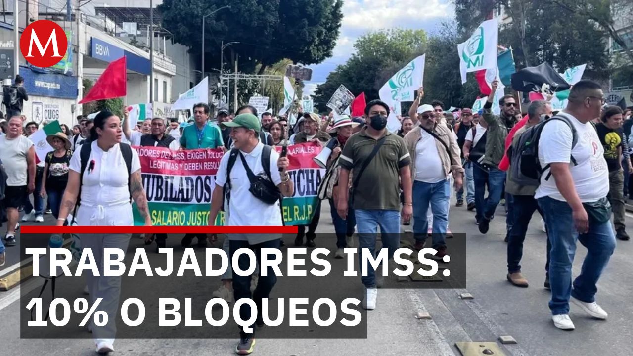 Trabajadores del IMSS piden la destitución del líder sindical Rafael Olivos