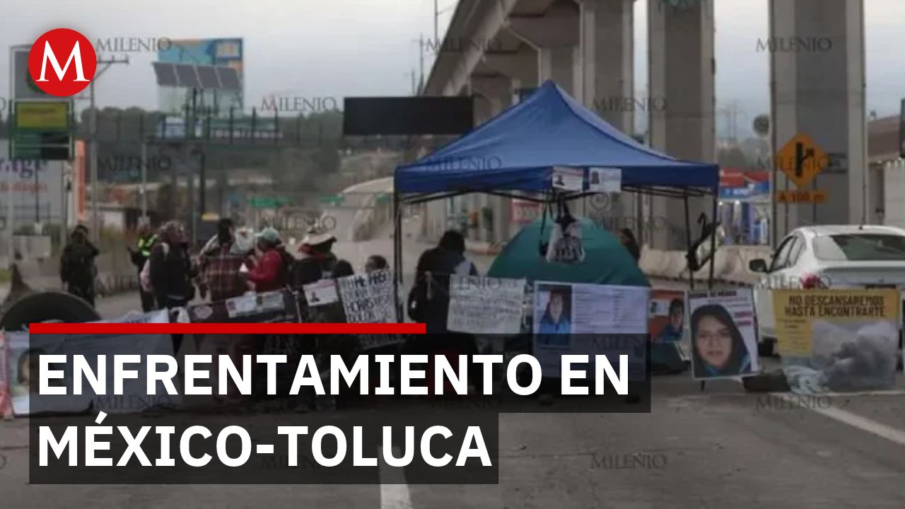 Transportistas agreden a madres buscadoras en bloqueo de 24 horas