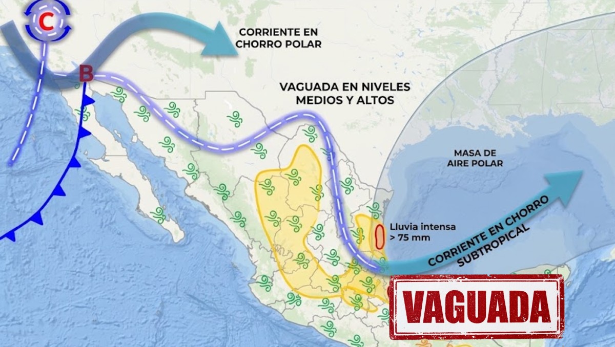 Una vaguada ocasionará efectos en algunas regiones de México | IA Discover