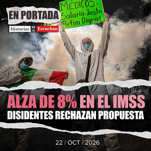 Acuerdan IMSS y Sindicato aumento salarial de 8%; disidentes lo rechazan