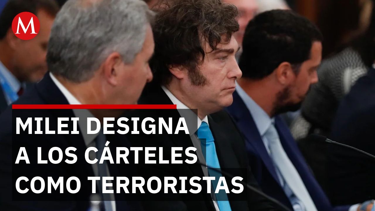 Argentina declara terroristas a cárteles mexicanos y guerrillas colombianas