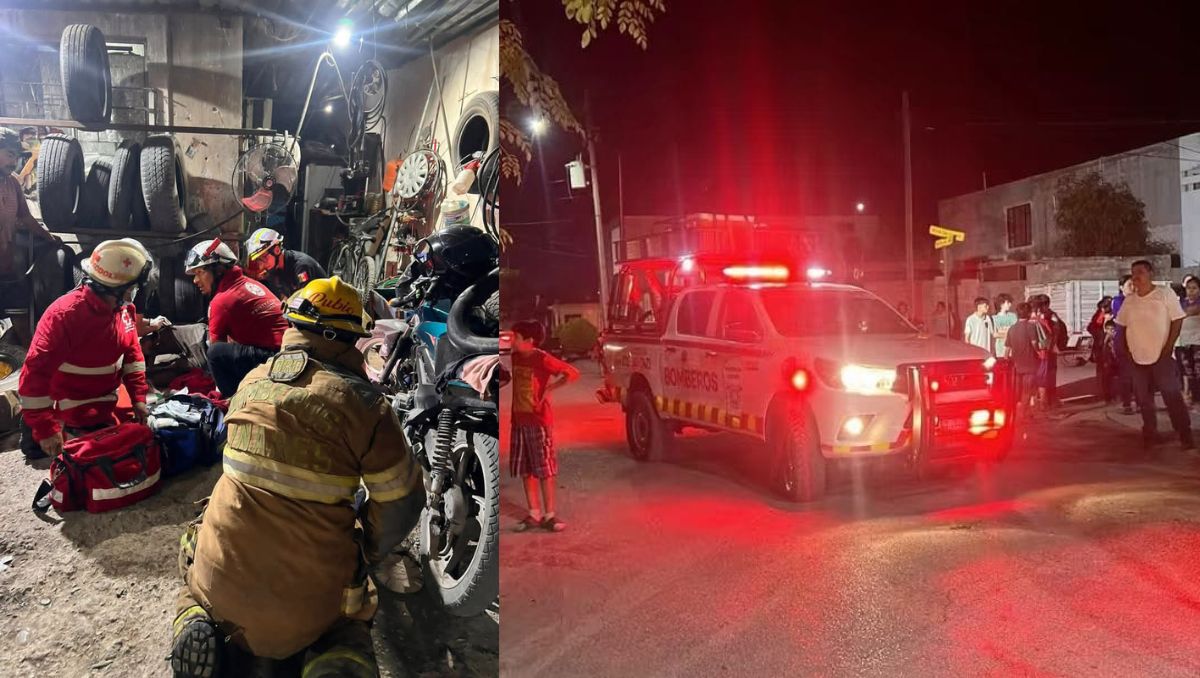 Bomberos acudieron y descartaron riesgos de incendio en el sitio. Especial