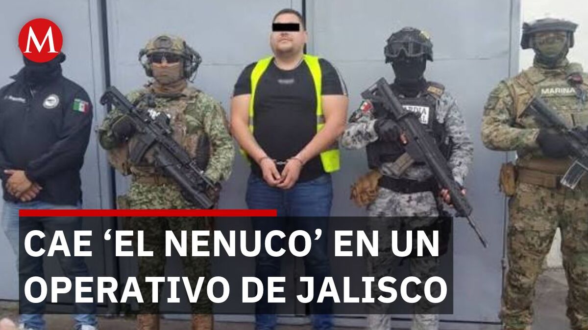 Capturan en Jalisco a "El Nenuco", presunto asesino de agente estatal en Baja California
