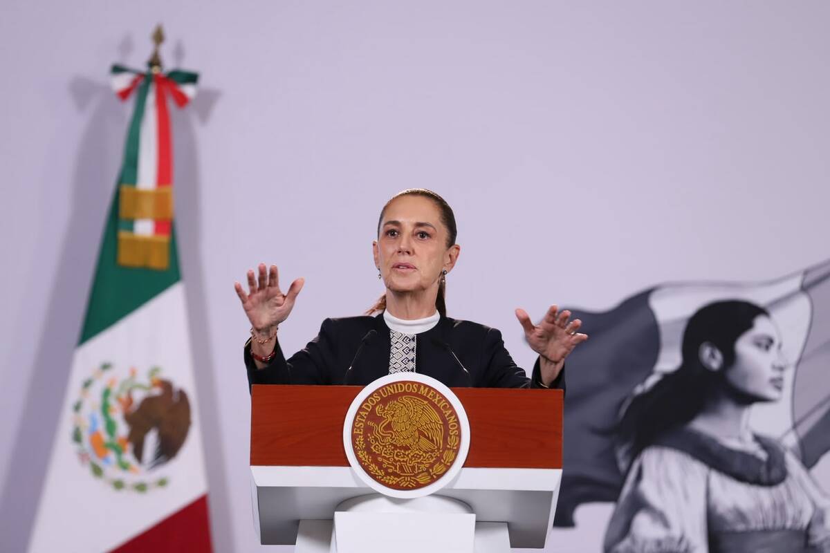 Claudia Sheinbaum informa porqué hubo ajustes en la Modalidad 40 del IMSS. | Octavio Hoyos