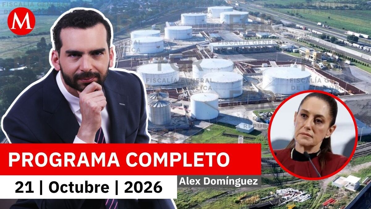 Confirman que combustible asegurado no era huachicol | Alejandro Domínguez, 21 de octubre de 2026