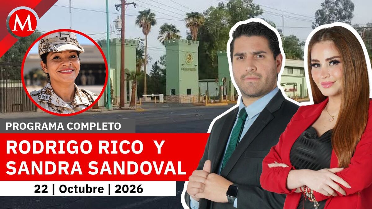 FGR investiga feminicidio en cuartel militar de Mexicali | Milenio Noticias, 22 de octubre de 2026